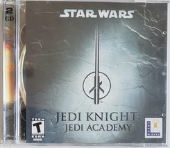Star Wars Jedi Knight Jedi Academy Lucas Art Video Game T 2003 2 CD - $14.95