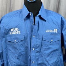 Roper Bud Light Greeley Stampede Cowboy Western Shirt XL Embroidered Budweiser - $136.74