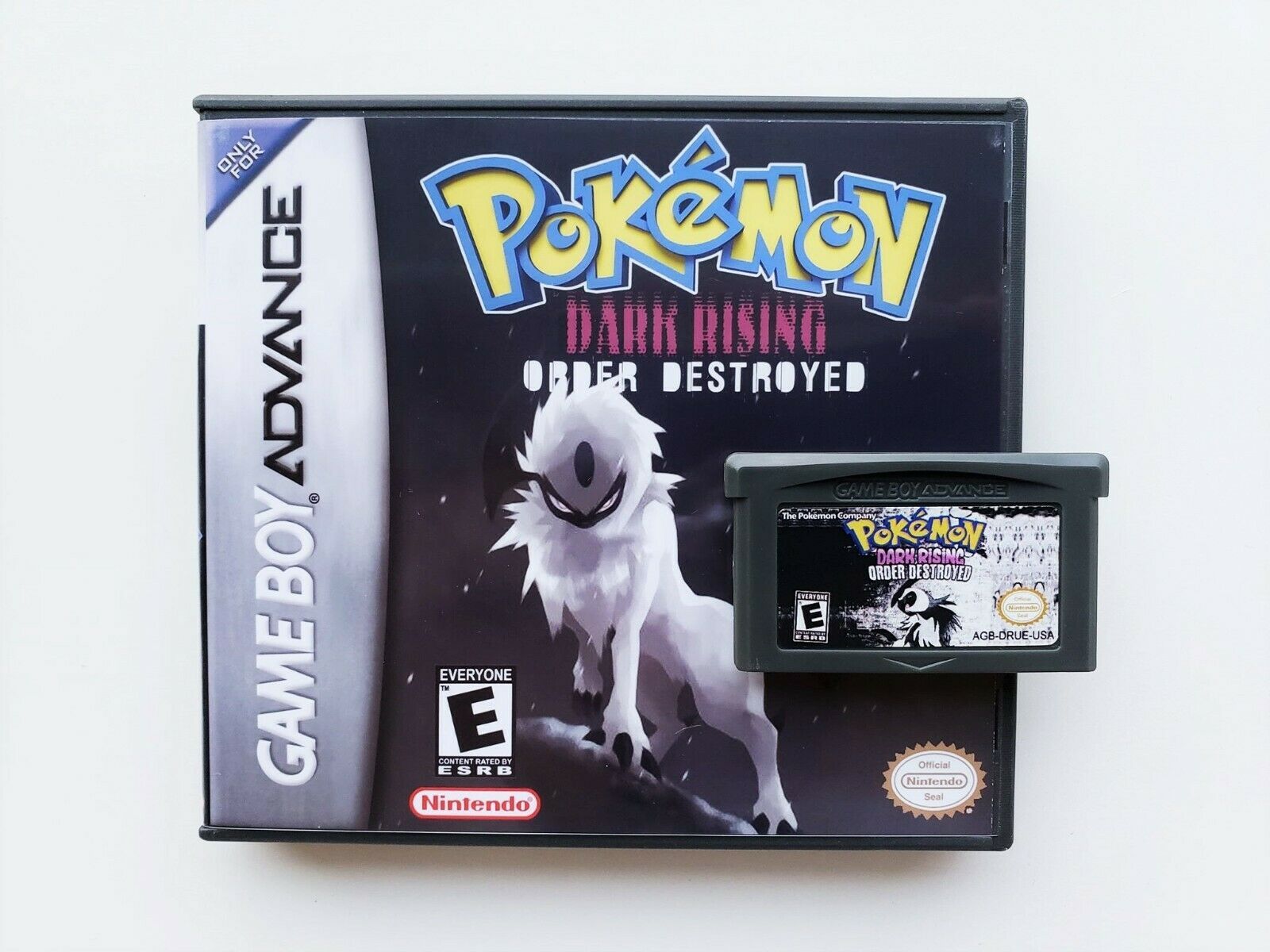 Pokemon Dark Rising Order Destroyed Game / Case - Gameboy Advance (GBA) USA