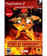 PlayStation 2  &quot;Greatest Hits&quot; State Of Emergency (Complete) - $7.00