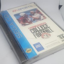 Bill Walsh College Football Sega CD 1993 New Sealed Cracked Case Torn Shrink - $48.49