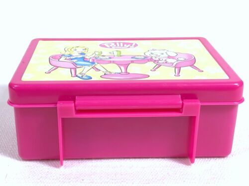 2003 Polly Pockets Lunch Box Cafe Mattel Magnetic Toy Mini Doll & Parts ...