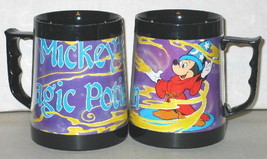Mickey Mouse as The Sorcerer's Apprentice Image Plastic Stein Mug NEW UNUSED - $5.94