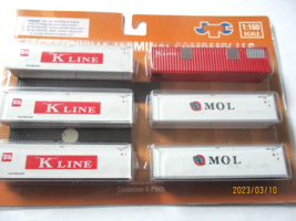 JTC Model Trains # 406507 40' HC Reefer 6 Pack w/Magnetic Connections.  N-Scale image 1