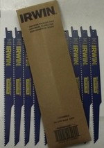 Irwin 372956B10 9" Nail Embedded Wood Cutting Reciprocating Saw Blades 10-Pack - $15.84