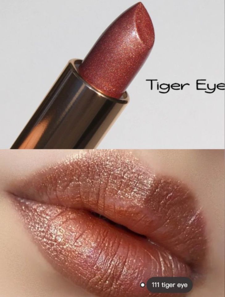 New full size Estée Lauder lipstick 111 TIGER EYE Full Size .12oz/3.5g
