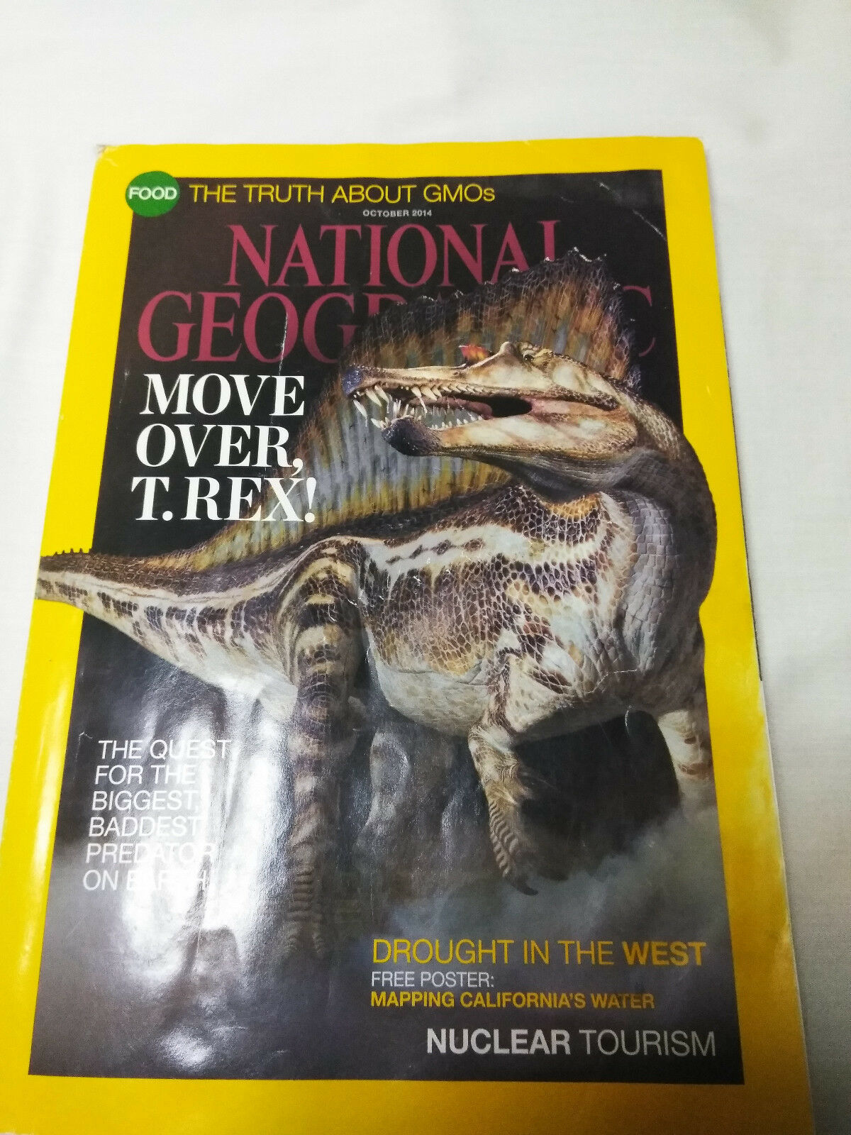 National Geographic Magazine October 2014 Move Over T. Rex - Magazine ...