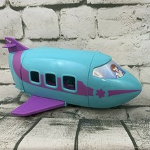 Polly Pocket Groovy Getaway Jet Plane Blue Mattel - $19.79