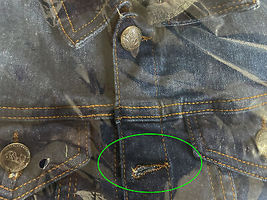 Boy's Kids Button Up Removable Hood Slim Fit Denim Jean Jacket w/ Defect 10 image 5