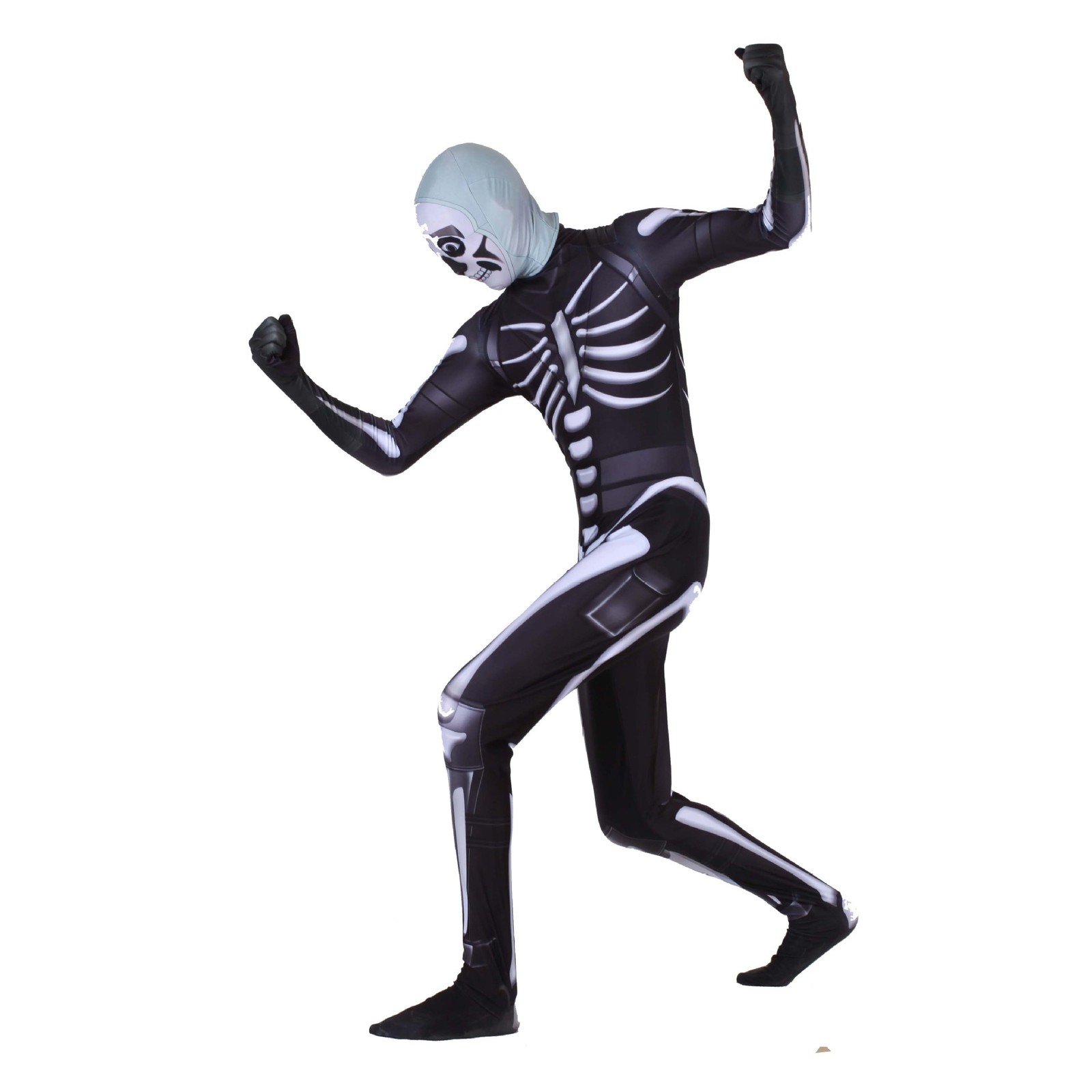 Fortnite Skull Trooper Costume Jumpsuit Cosplay Skull Trooper Mask Suit