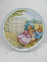 Wedgwood Peter Rabbit Calendar 2000 Plate Made in England Excellent - $29.99