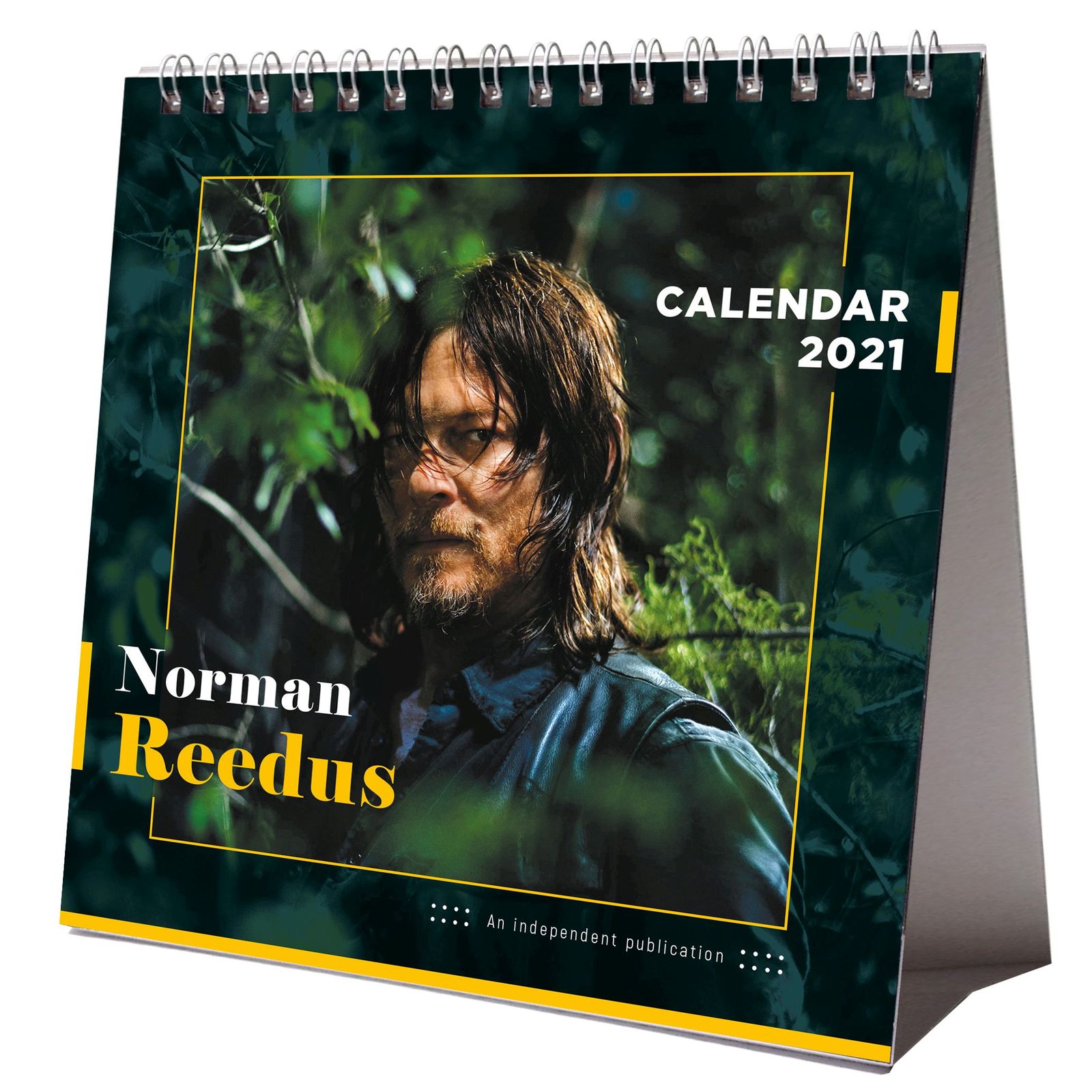 Norman Reedus 2021 Desktop Calendar NEW With Christmas Card Sexy Hot