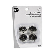 Dritz Metal Class 66 Bobbins 4 Count 928 - $3.56