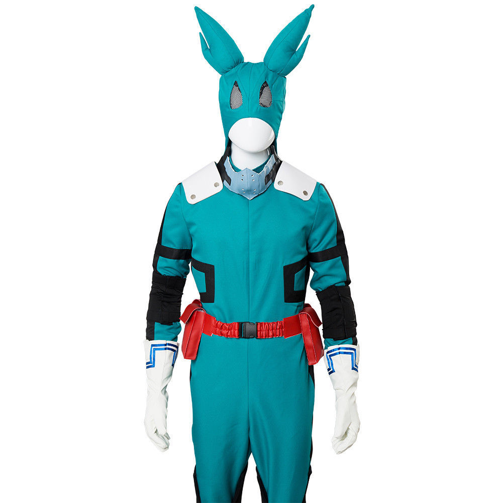 Boku no/My Hero Academia S2 Izuku Midoriya Cosplay Costume Battle Suit ...