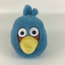 Angry Birds Blue Bird Mini 5.5&quot; Plush Stuffed Toy w Sounds Commonwealth ... - $21.73