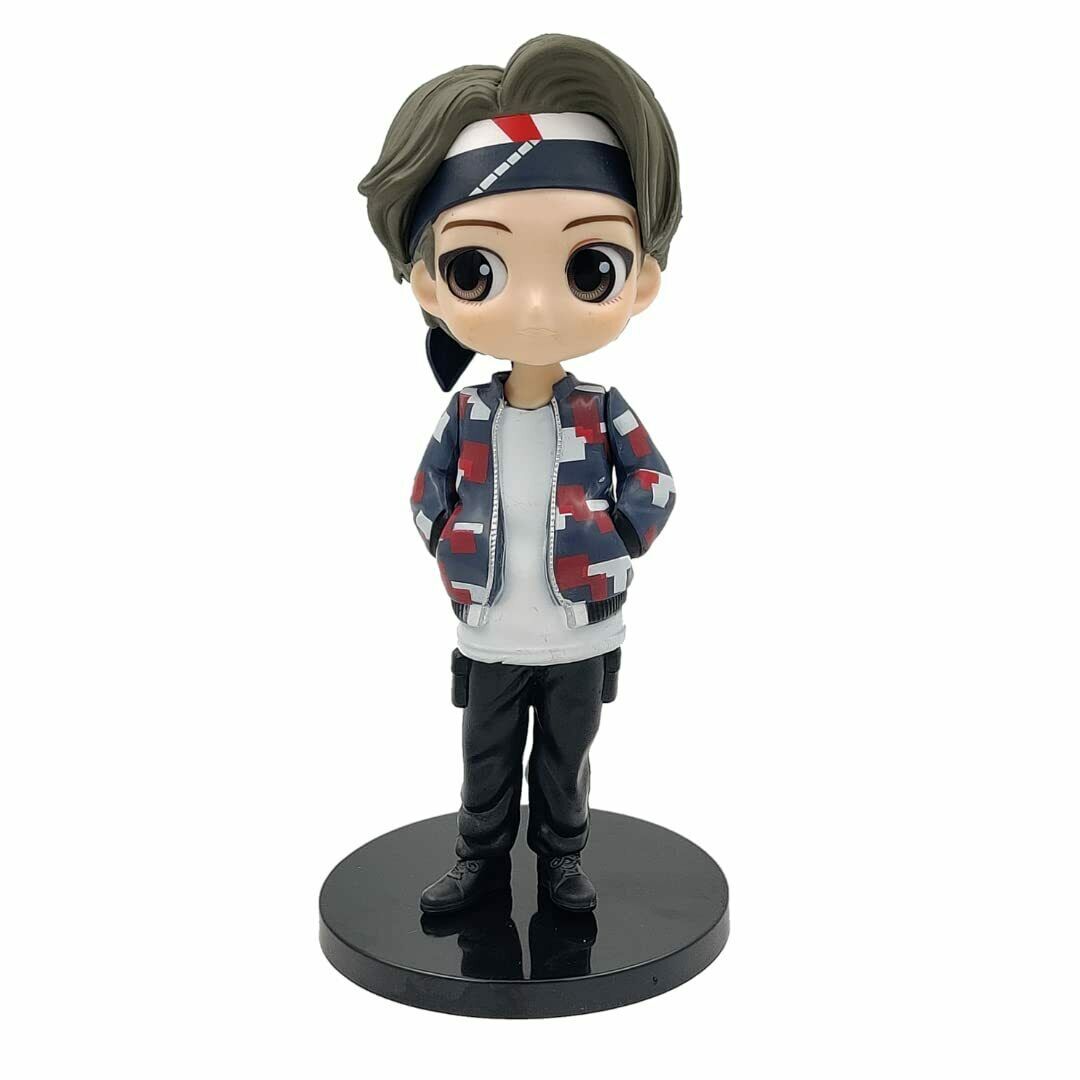 BTS Q Style Tiny Tan V Taehyung Action Figure Mic Drop Outfit BTS Toy ...