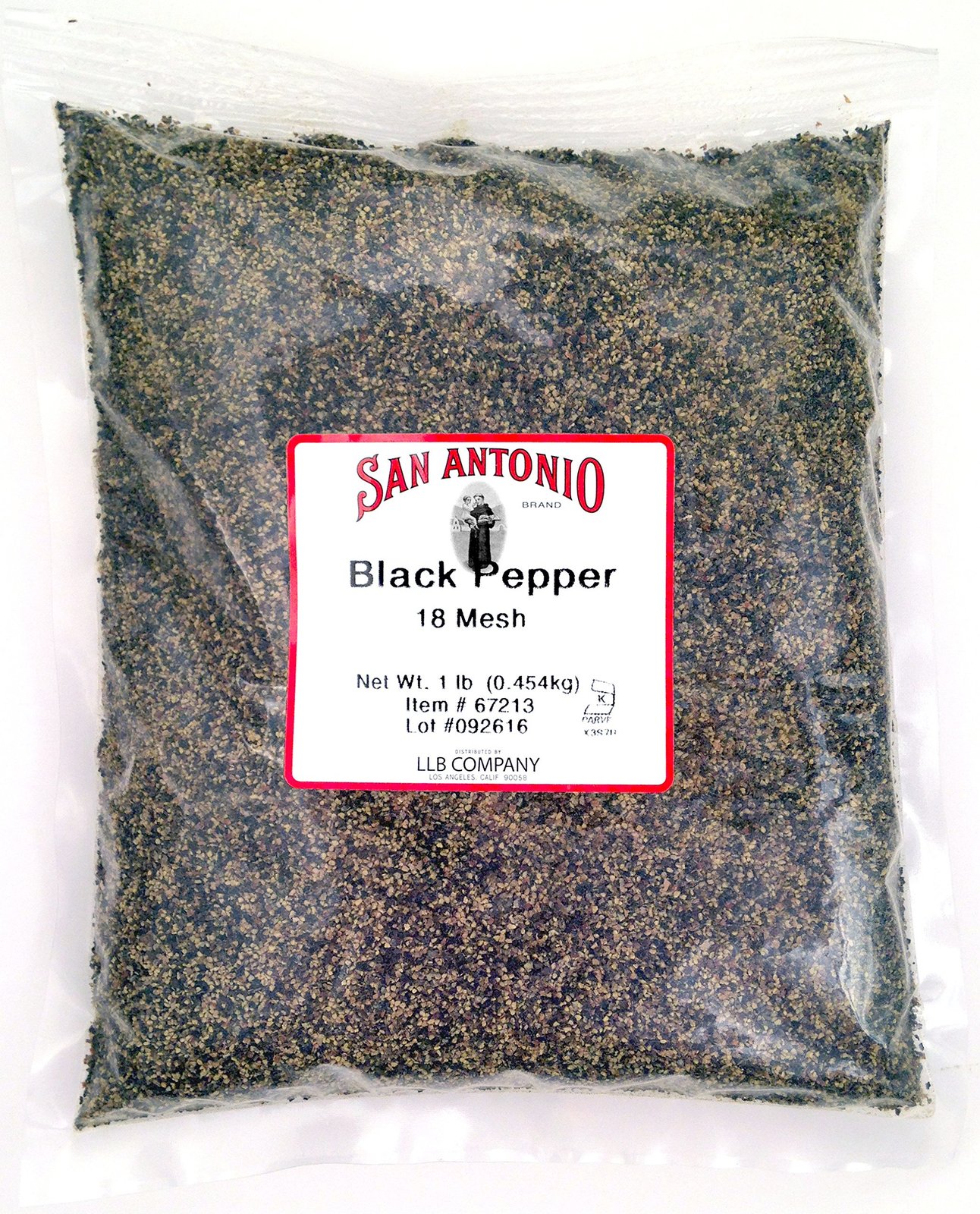 16 Ounce Premium Coarse Ground Black Pepper (18 Mesh) Salt & Pepper