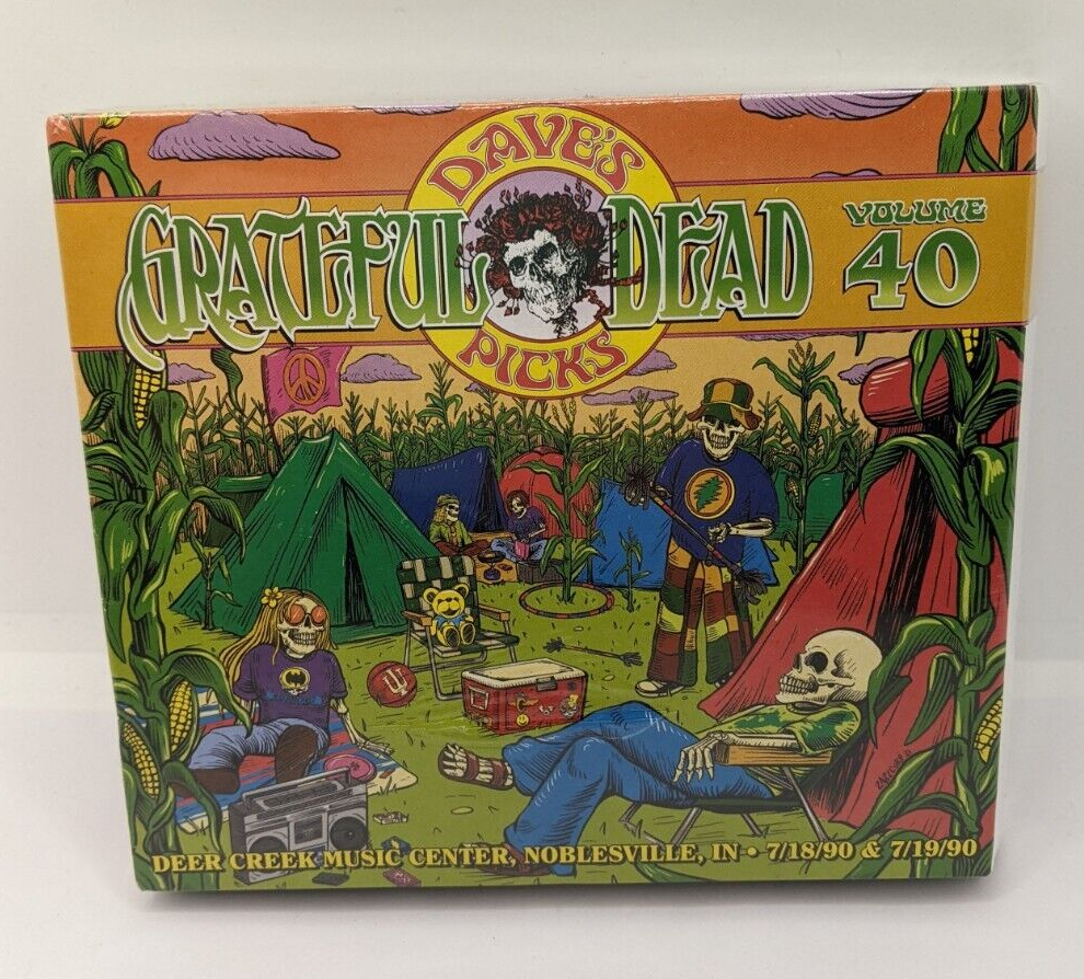Grateful Dead - Dave's Picks: Volume 40 (4 Disc CD Set, 2021) Deer Creek Music