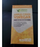 Organic Apple Cider Vinegar Capsules - by Vitamin Bounty - 500mg Made in... - $14.41