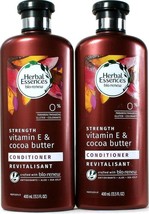 2 Herbal Essences Bio Renew Strength Vitamin E & Cocoa Butter Conditioner 13.5oz - $32.99