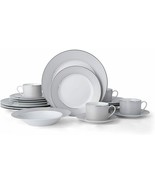  Mikasa Percy Porcelain Dinnerware Salad plates, Cereal Bowls Cups + Sau... - $39.99+
