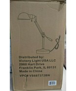 V-LIGHT Pharmacy Style CFL Desk Lamp with Height-Adjustable Tilt-Arm - $49.50