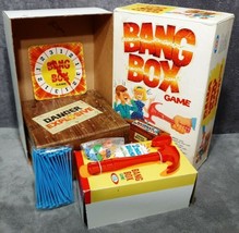 Vintage 1969 Ideal Toys Bang Box Game Balloons, Hammer &amp; Nails Made in U... - $34.99