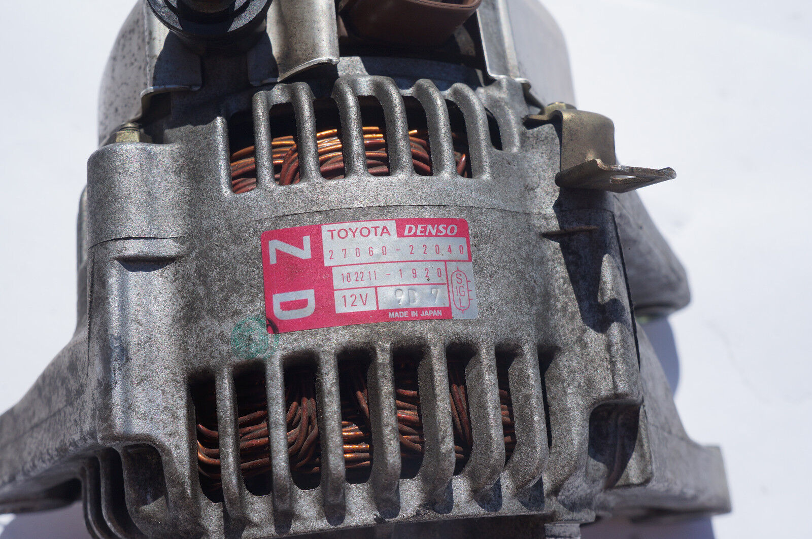 2000-2005 TOYOTA CELICA GT 1ZZ ALTERNATOR GT X1125 - Alternators ...