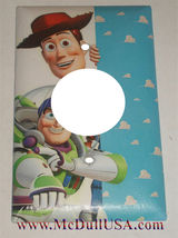 Toy Story Woody Buzz Lightyear Light Switch Power Outlet Wall Cover Plate Decor image 12