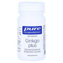 Pure Encapsulations Ginkgo Plus Capsules 60 pcs - $66.00
