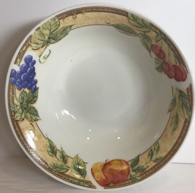 Gibson Designs "FRUIT GROVE" Dinnerware Collection (Cherries,Grapes