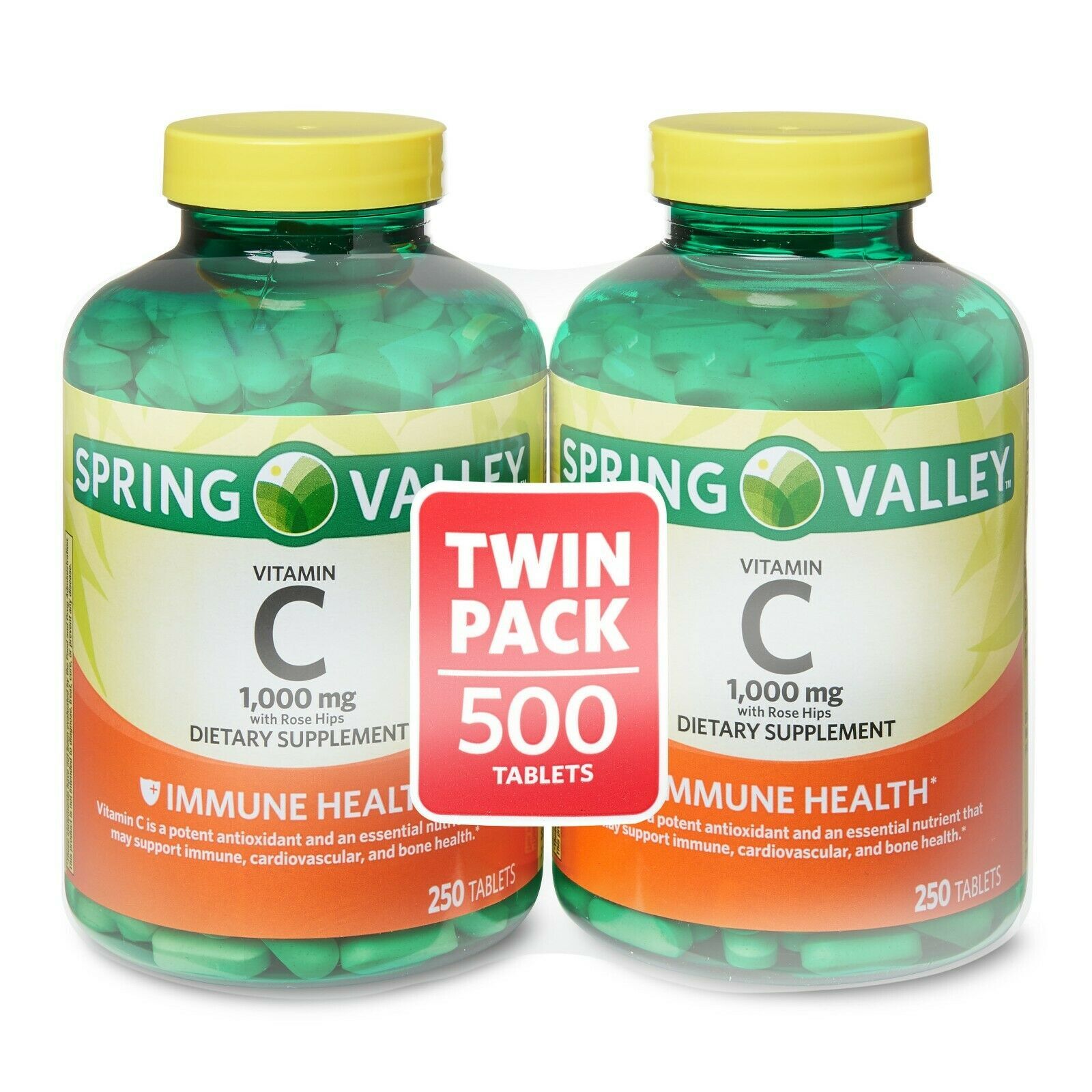 Spring Valley Vitamin C Tablets 1000mg 250 And 21 Similar Items