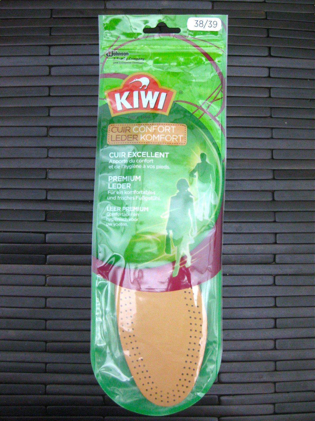 kiwi leather insoles