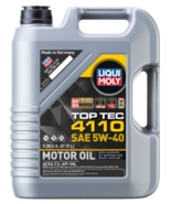 Fully Synthetic 5W40 Top Tec 4110 Engine Oil (5 Liters) - Liqui Moly LM2... - $56.09