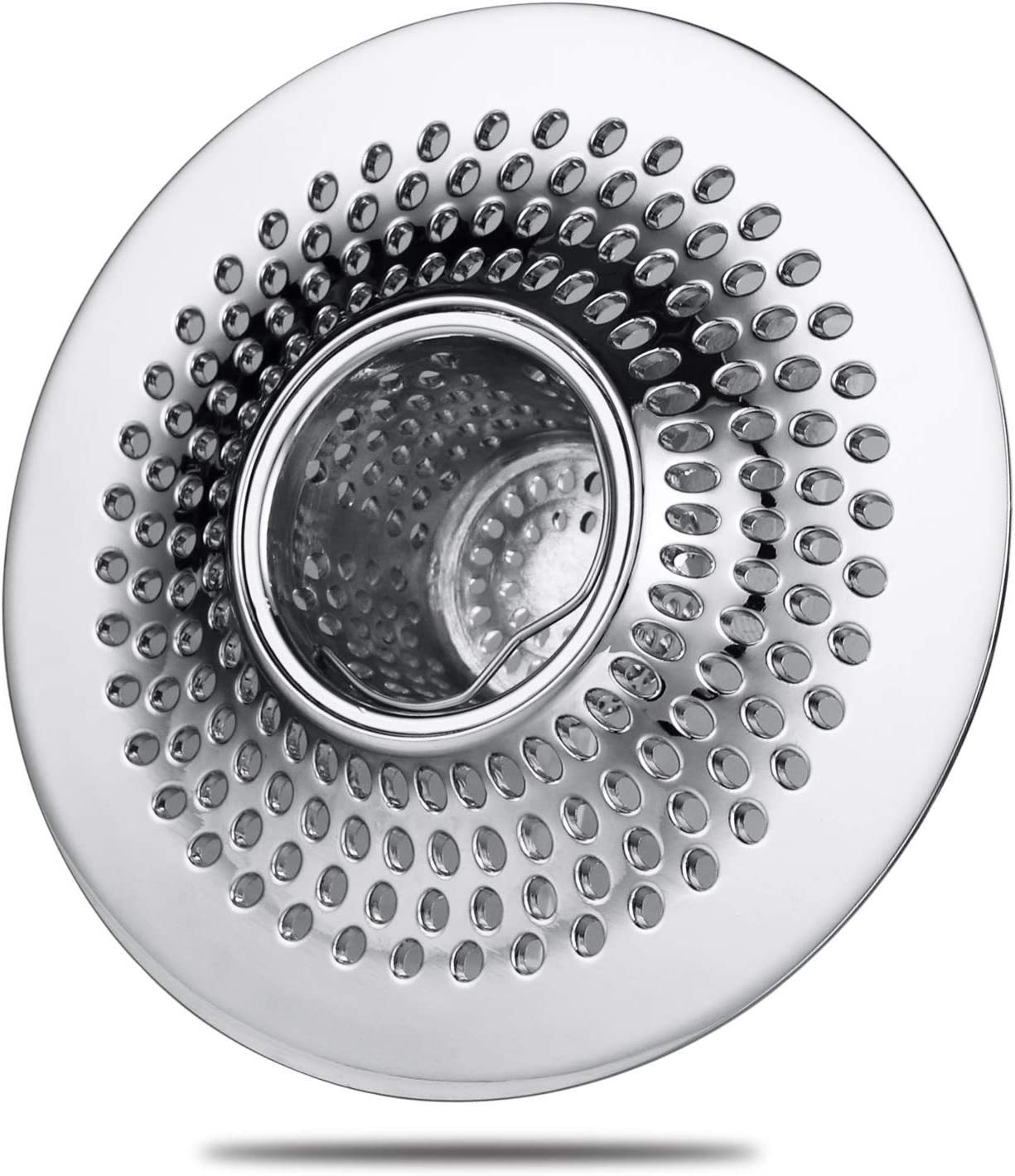 Aojuxix Shower Drain Hair Catcher/Drain Strainer/Shower Drain Cover for  Bathroom Floor Drain, Stainless Steel