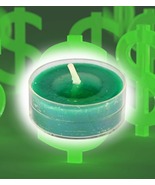 HAUNTED CANDLE 7X ATTRACT MONEY POTENT MAGICK GREEN WITCH Cassi - $8.80