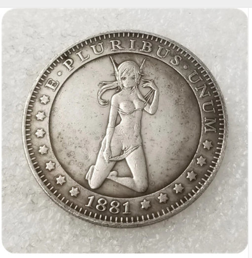 Sexy Girl Hobo Nickel Coin 1881 Commemorative 11 Hobo Nickels 