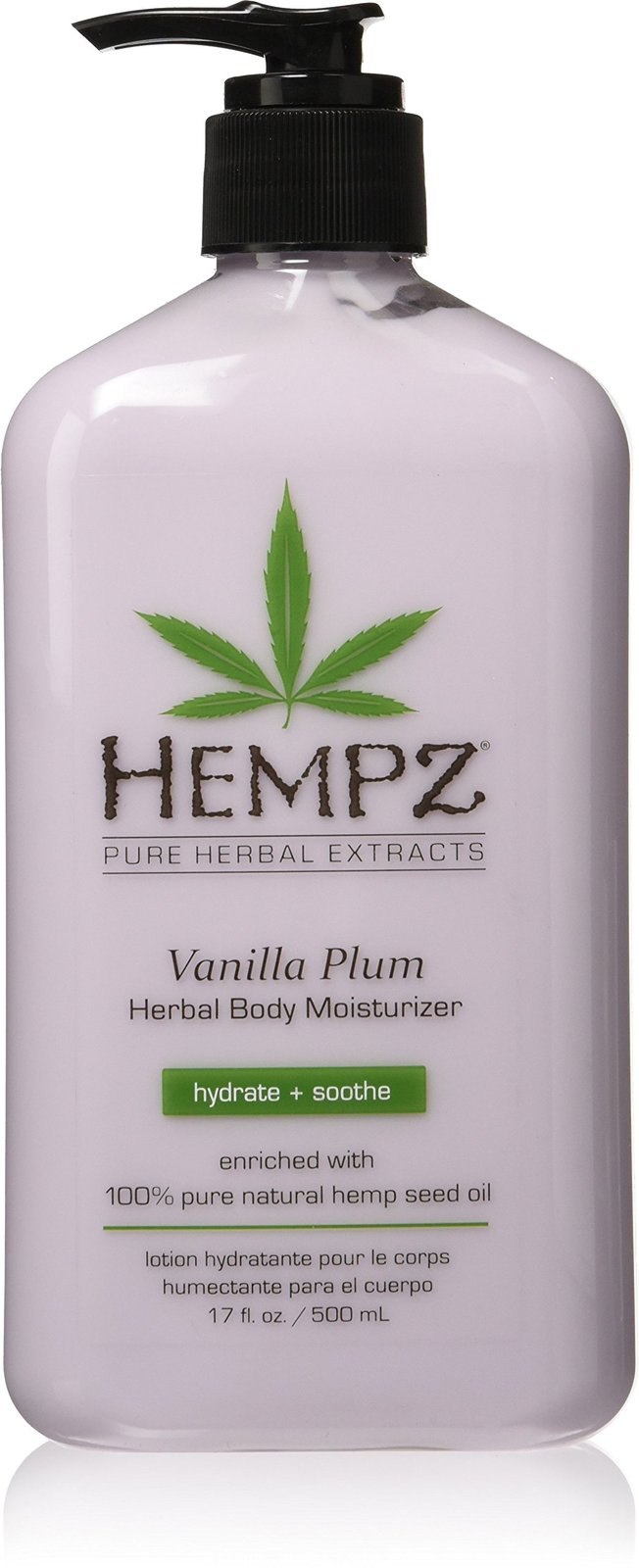 Supre Hempz Vanilla Plum Herbal Body Moisturizer 17oz Body Lotions