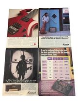 Vtg Lot (15) Guitar World Magazine Slash KISS Jimi Hendrix 1988 1990s Metallica image 9