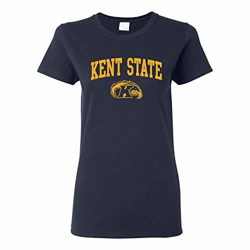 LS03 - Kent State Golden Flashes Arch Logo Womens T-Shirt - Medium ...
