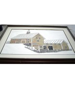  Sabra Johnson (Field) Print &#39;Barn in Windsor County&quot; Signed, Numbered - $3,299.99