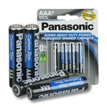 Panasonic  AAA 4-Pack Super Heavy Duty Batteries (2 packs total of 8 Batteries) - $7.99