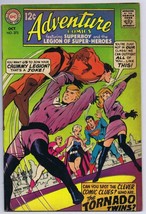 Adventure Comics #373 ORIGINAL Vintage 1968 DC Comics Intro Tornado Twins image 1