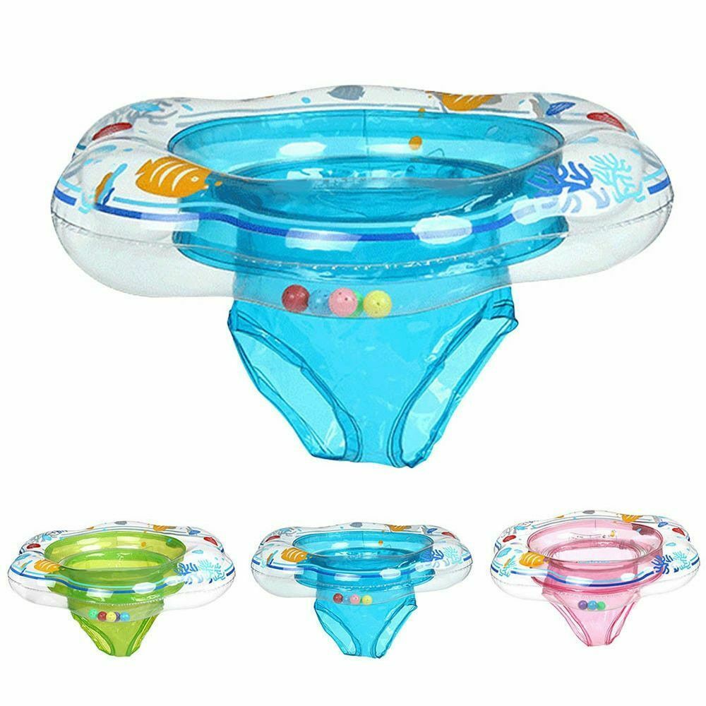 Baby Kids Swim Ring Inflatable Toddler Float Trainer Safety Swimming Pool Toys