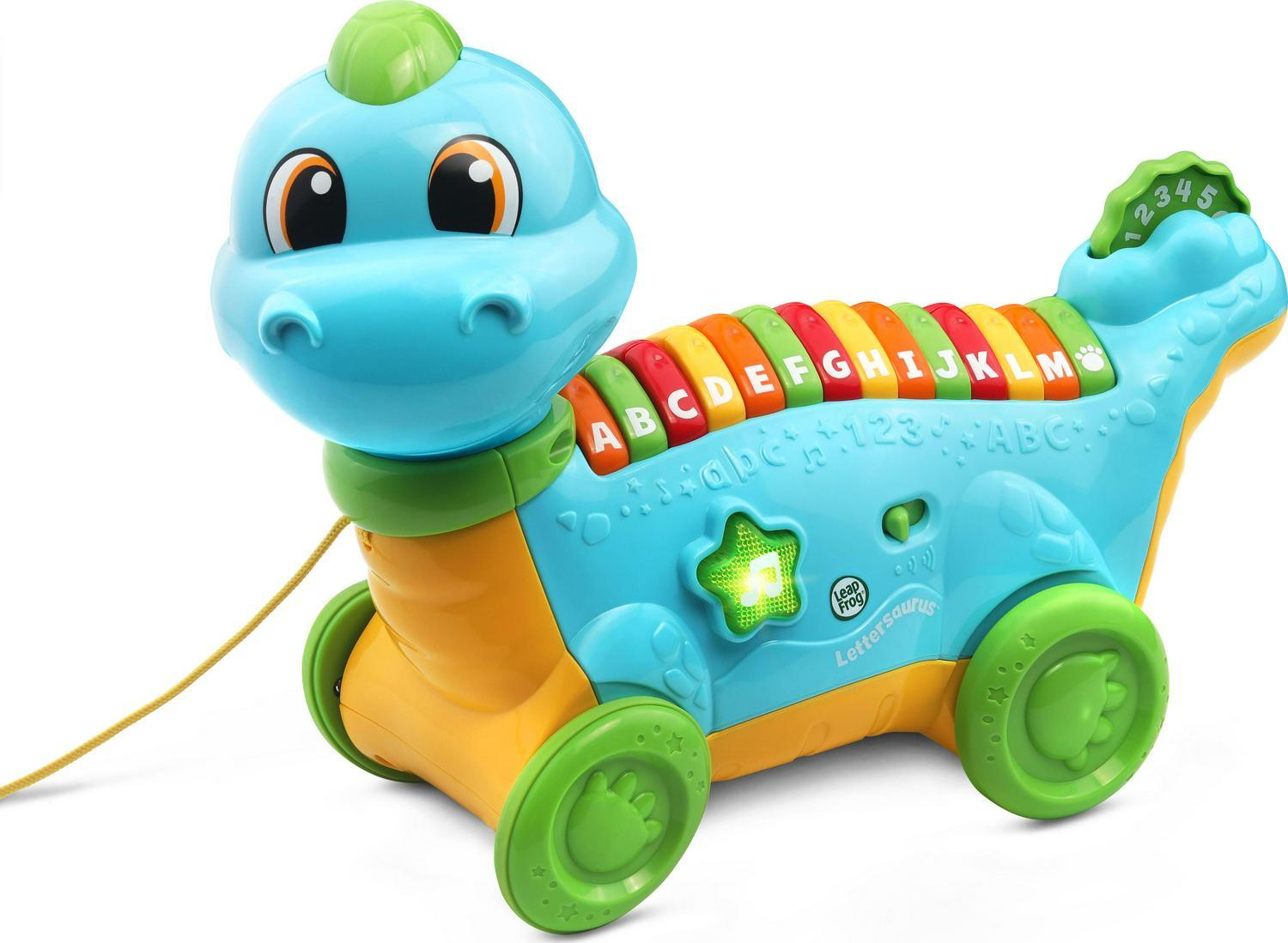 LeapFrog Lettersaurus, Introduces Letters and Phonics, Toy - Learning ...