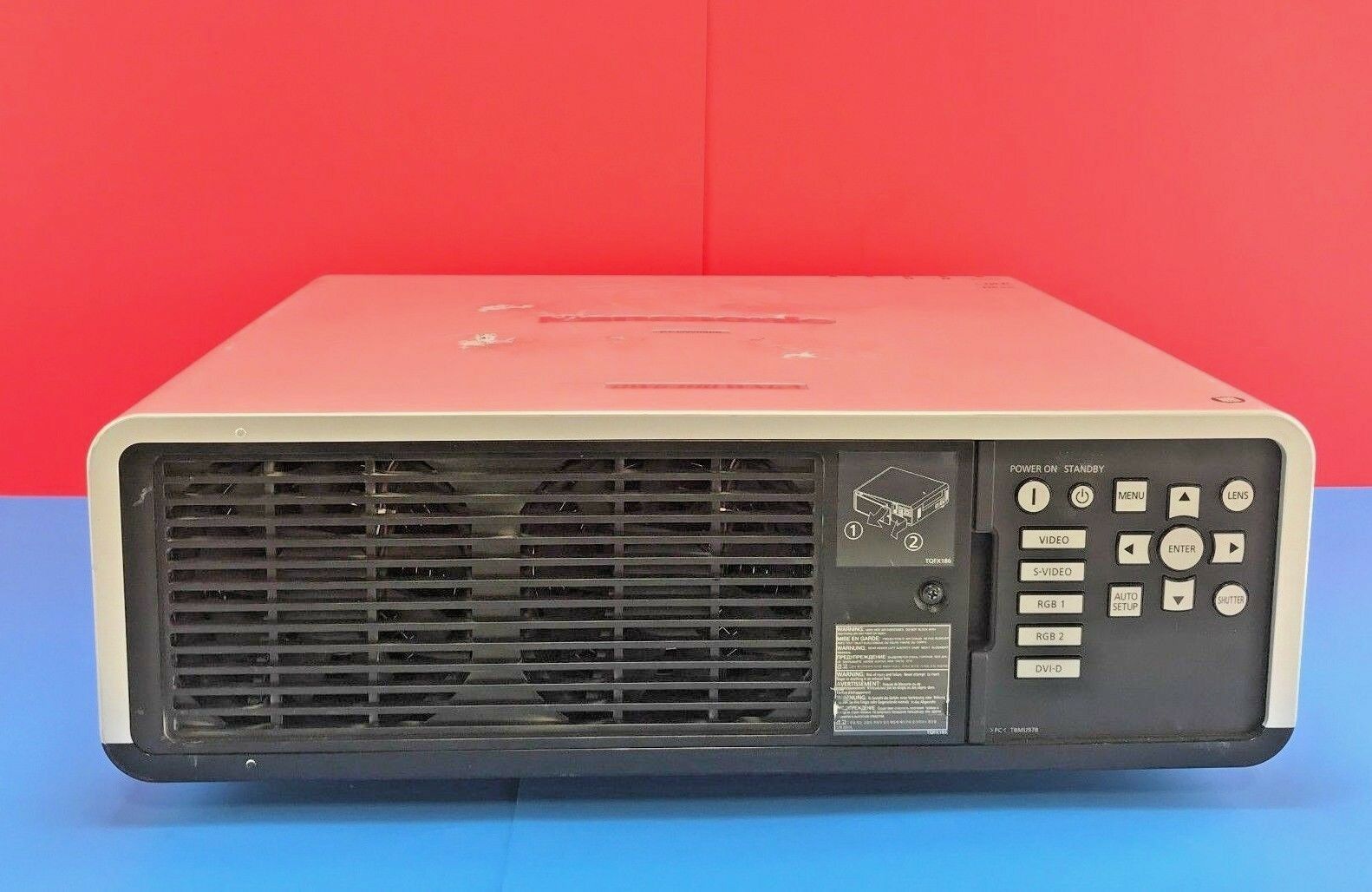 Panasonic PTDW6300US PTDW6300 DLP Silver Projector Only vla77k