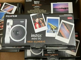 Fujifilm Instax Mini 90 Neo Classic Instant Film Camera - Black - Fast Shipping. - $222.74