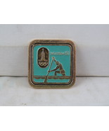 Vintage Summer Olympic Pin - Canoeing Moscow 1980 - Stamped Pin - $15.00