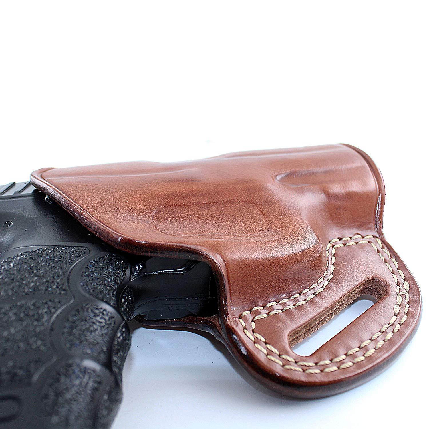 Holsters, Belts & Pouches Canik 55 TP9 OWB Open Top Leather Belt Right Hand Holster Holsters