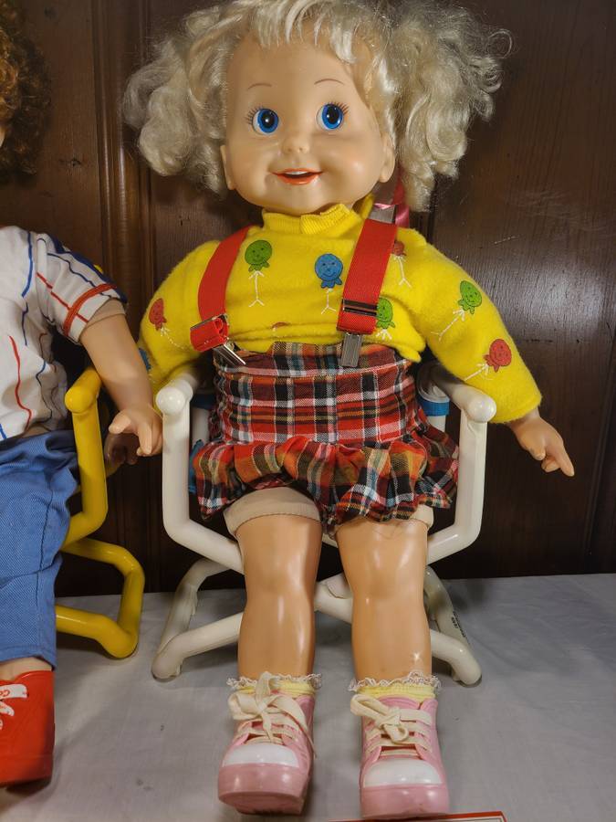 vintage playmates cricket and corky Talking Cassette Dolls Dolls
